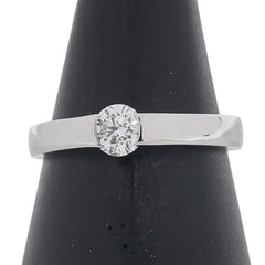 Pt900 プラチナ ダイヤ0.358ct リング 指輪 レディース 10号 【中古】