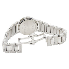 ブルガリ ブルガリブルガリ 12Pダイヤ 腕時計 BBL26S クオーツ ブラック文字盤 ステンレススチール レディース BVLGARI 【中古】