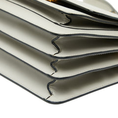 マルニ トランク ショルダーバッグ グレー レザー レディース MARNI 【中古】