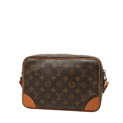 ルイ ヴィトン モノグラム トロカデロ27 斜め掛け ショルダーバッグ M51274 ブラウン PVC レザー レディース LOUIS VUITTON 【中古】