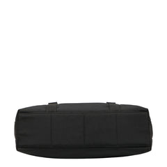 グッチ 斜め掛け ショルダーバッグ メッセンジャーバッグ 122373 ブラック ナイロン レザー レディース GUCCI 【中古】