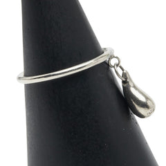 ティファニー ティアドロップ リング 指輪 SV925 シルバー レディース TIFFANY&Co. 【中古】