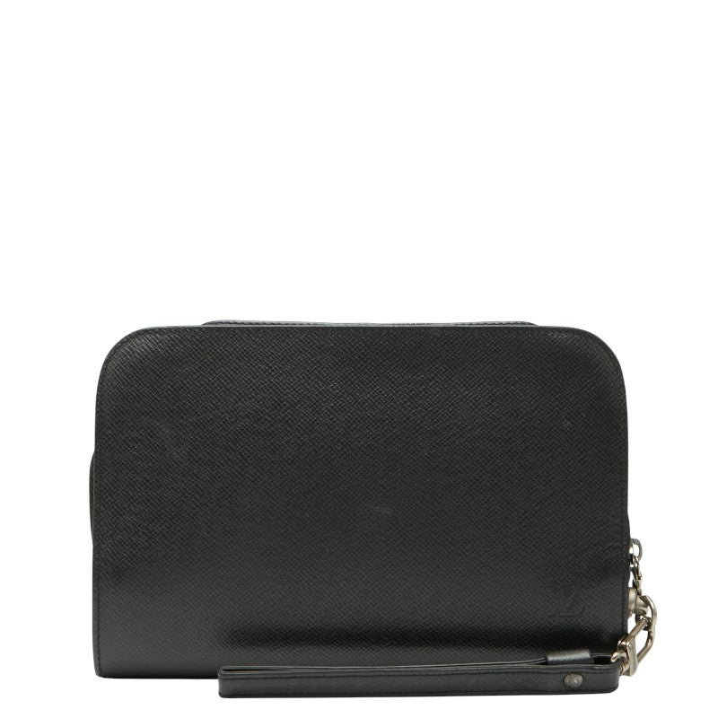 ルイ ヴィトン タイガ バイカル セカンドバッグ M30182 ブラック レザー メンズ LOUIS VUITTON 【中古】