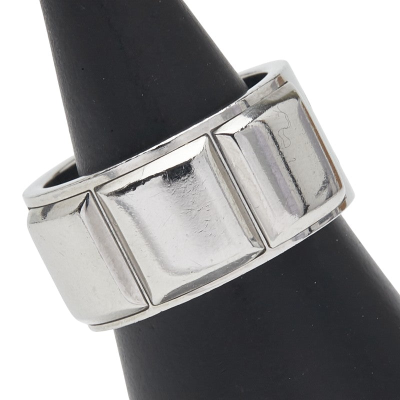 ドルチェアンドガッバーナ ロゴ リング 指輪 シルバー メタル メンズ DOLCE&GABBANA 【中古】