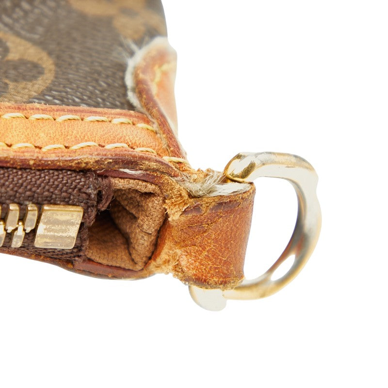 ルイ ヴィトン モノグラム　 パレルモPM ハンドバッグ ショルダーバッグ 2WAY M40145 ブラウン PVC レザー レディース LOUIS VUITTON 【中古】