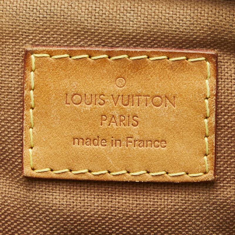 ルイ ヴィトン モノグラム　 パレルモPM ハンドバッグ ショルダーバッグ 2WAY M40145 ブラウン PVC レザー レディース LOUIS VUITTON 【中古】