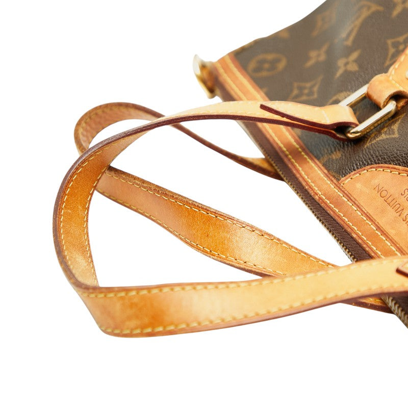 ルイ ヴィトン モノグラム　 パレルモPM ハンドバッグ ショルダーバッグ 2WAY M40145 ブラウン PVC レザー レディース LOUIS VUITTON 【中古】