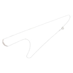 Pt900 プラチナ Pt850 プラチナ ダイヤ0.50ct ネックレス レディース 【中古】