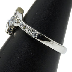 Pt900 プラチナ ダイヤ0.303ct ダイヤ0.30ct リング 指輪 レディース 12.5号 【中古】