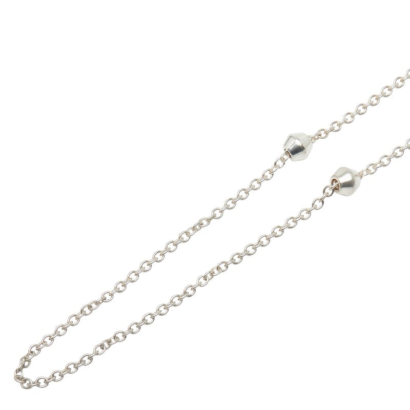 ティファニー バレルビーズ ロングネックレス SV925 シルバー レディース TIFFANY&Co. 【中古】
