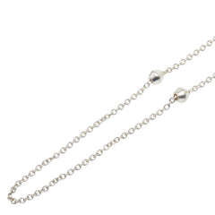 ティファニー バレルビーズ ロングネックレス SV925 シルバー レディース TIFFANY&Co. 【中古】