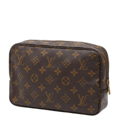 ルイ ヴィトン モノグラム トゥルース トワレット23 セカンドバッグ クラッチバッグ M47524 ブラウン PVC レディース LOUIS VUITTON 【中古】