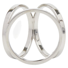 エルメス トリオ スカーフリング シルバー メタル レディース HERMES 【中古】