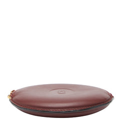 カルティエ コインケース ワインレッド ボルドー レザー レディース CARTIER 【中古】