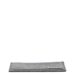 プラダ カードケース パスケース ブラック レザー レディース PRADA 【中古】