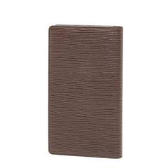 ルイ ヴィトン エピ アジェンダポッシュ 手帳カバー R2052D モカ ブラウン レザー レディース LOUIS VUITTON 【中古】