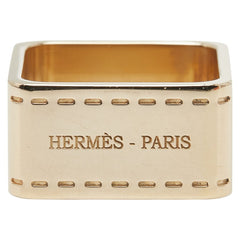 エルメス ボルデュック スカーフリング ゴールド メッキ レディース HERMES 【中古】