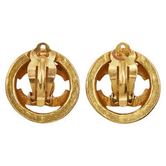 シャネル ヴィンテージ ココマーク イヤリング ゴールド メッキ レディース CHANEL 【中古】