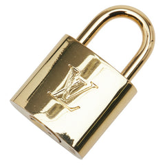 ルイ ヴィトン パドロック 南京錠 キー セット ゴールド メッキ レディース LOUIS VUITTON 【中古】