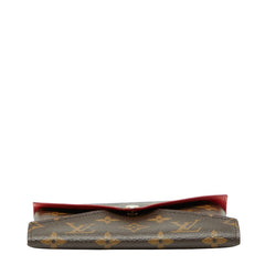 ルイ ヴィトン ポシェット キリガミ ポーチ ミディアムサイズのみ M62034 ブラウン レッド PVC レディース LOUIS VUITTON 【中古】