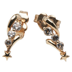 スタージュエリー スタッドピアス K10 ゴールド レディース STAR JEWELRY 【中古】