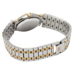 グッチ インターロッキングG 腕時計 9000L クオーツ ホワイト文字盤 ステンレススチール メッキ レディース GUCCI 【中古】