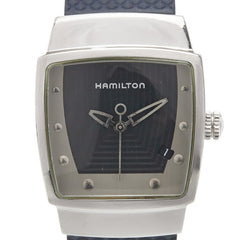 ハミルトン エベレスト 腕時計 6331 クオーツ ブラック文字盤 ステンレススチール メンズ HAMILTON 【中古】
