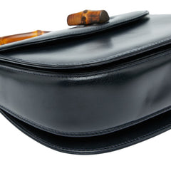 グッチ バンブー ハンドバッグ ショルダーバッグ 2WAY 000 2046 ブラック レザー レディース GUCCI 【中古】