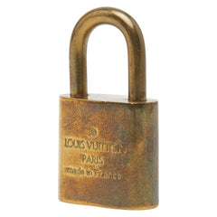 ルイ ヴィトン カデナ 南京錠 キー セット ゴールド メッキ レディース LOUIS VUITTON 【中古】