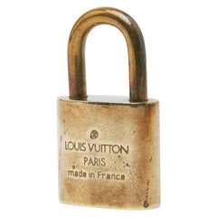 ルイ ヴィトン カデナ 南京錠 キー セット ゴールド メッキ レディース LOUIS VUITTON 【中古】