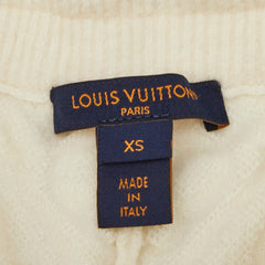 ルイ ヴィトン モノグラム ショートパンツ サイズ:XS アイボリー ウール ナイロン ポリウレタン レディース LOUIS VUITTON 【中古】