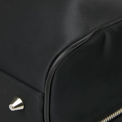 バーバリー ノバチェック ボストンバッグ ショルダーバッグ 2WAY ブラック ナイロン レザー レディース BURBERRY 【中古】