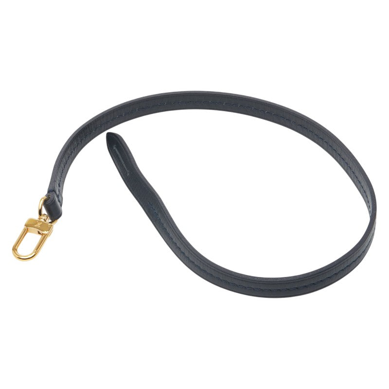 ルイ ヴィトン ショルダーストラップ ネイビー ゴールド レザー メッキ レディース LOUIS VUITTON 【中古】