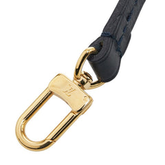 ルイ ヴィトン ショルダーストラップ ネイビー ゴールド レザー メッキ レディース LOUIS VUITTON 【中古】