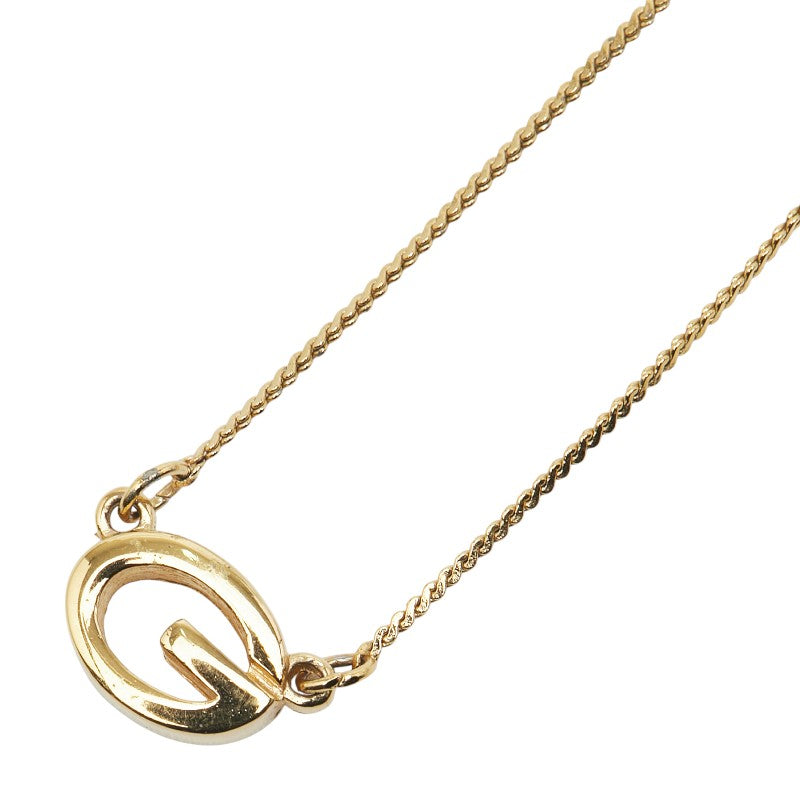 ジバンシー Gロゴ ネックレス ゴールド メッキ レディース Givenchy 【中古】