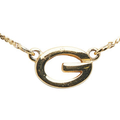 ジバンシー Gロゴ ネックレス ゴールド メッキ レディース Givenchy 【中古】