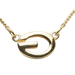 ジバンシー Gロゴ ネックレス ゴールド メッキ レディース Givenchy 【中古】