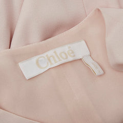 クロエ チュニック 半袖ミニワンピース サイズ:34 ピンク アセテート レーヨン レディース Chloe 【中古】