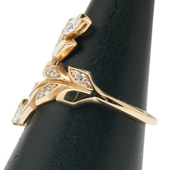 ティファニー ヴィクトリア ヴァインバイパス リング 指輪 K18PG ピンクゴールド レディース TIFFANY&Co. 【中古】