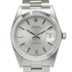 ロレックス オイスターデイト プレシジョン 腕時計 6694 手巻き シルバー文字盤 ステンレススチール メンズ ROLEX 【中古】