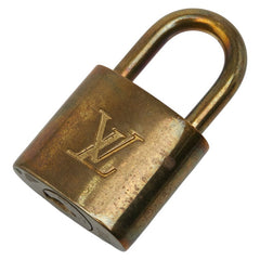 ルイ ヴィトン カデナ 南京錠 キー セット ゴールド メッキ レディース LOUIS VUITTON 【中古】