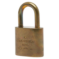 ルイ ヴィトン カデナ 南京錠 キー セット ゴールド メッキ レディース LOUIS VUITTON 【中古】