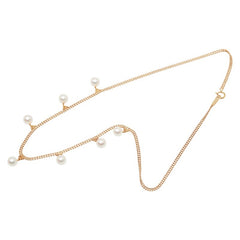 K18YG イエローゴールド アコヤパール6.3~6.4mm ネックレス レディース 【中古】