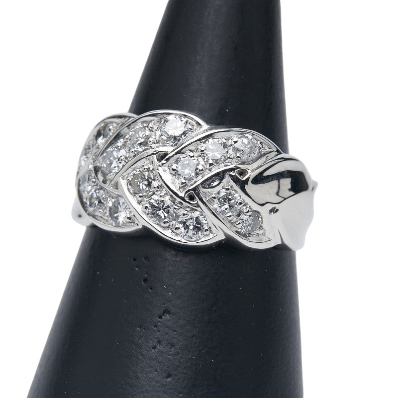 Pt900 プラチナ ダイヤ1.00ct リング 指輪 レディース 15.5号 【中古】