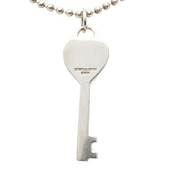 ティファニー ハート キー 鍵 モチーフ ネックレス SV925 シルバー レディース TIFFANY&Co. 【中古】