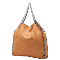 ステラマッカートニー ファラベラ チェーンハンドバッグ ブラウン ポリエステル レディース Stella McCartney 【中古】