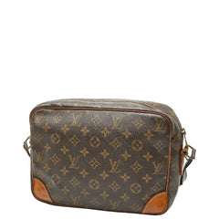 ルイ ヴィトン モノグラム ナイル 斜め掛け ショルダーバッグ M45244 ブラウン PVC レザー レディース LOUIS VUITTON 【中古】