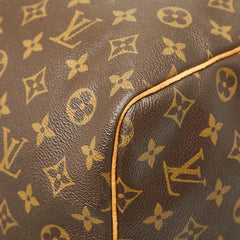 ルイ ヴィトン モノグラム キーポル60 ボストンバッグ トラベルバッグ M41422 ブラウン PVC レザー レディース LOUIS VUITTON 【中古】