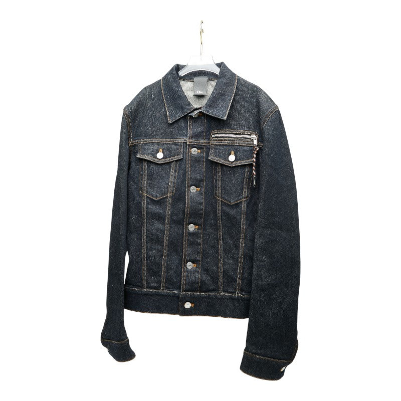 ディオール オム 17AW デニムジャケット サイズ46 733C482T069X インディゴブルー コットン メンズ DIOR HOMME 【中古】