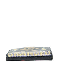 ヴィヴィアンウエストウッド オーブ スカル 二つ折り財布 ブラック マルチカラー レザー レディース Vivienne Westwood 【中古】